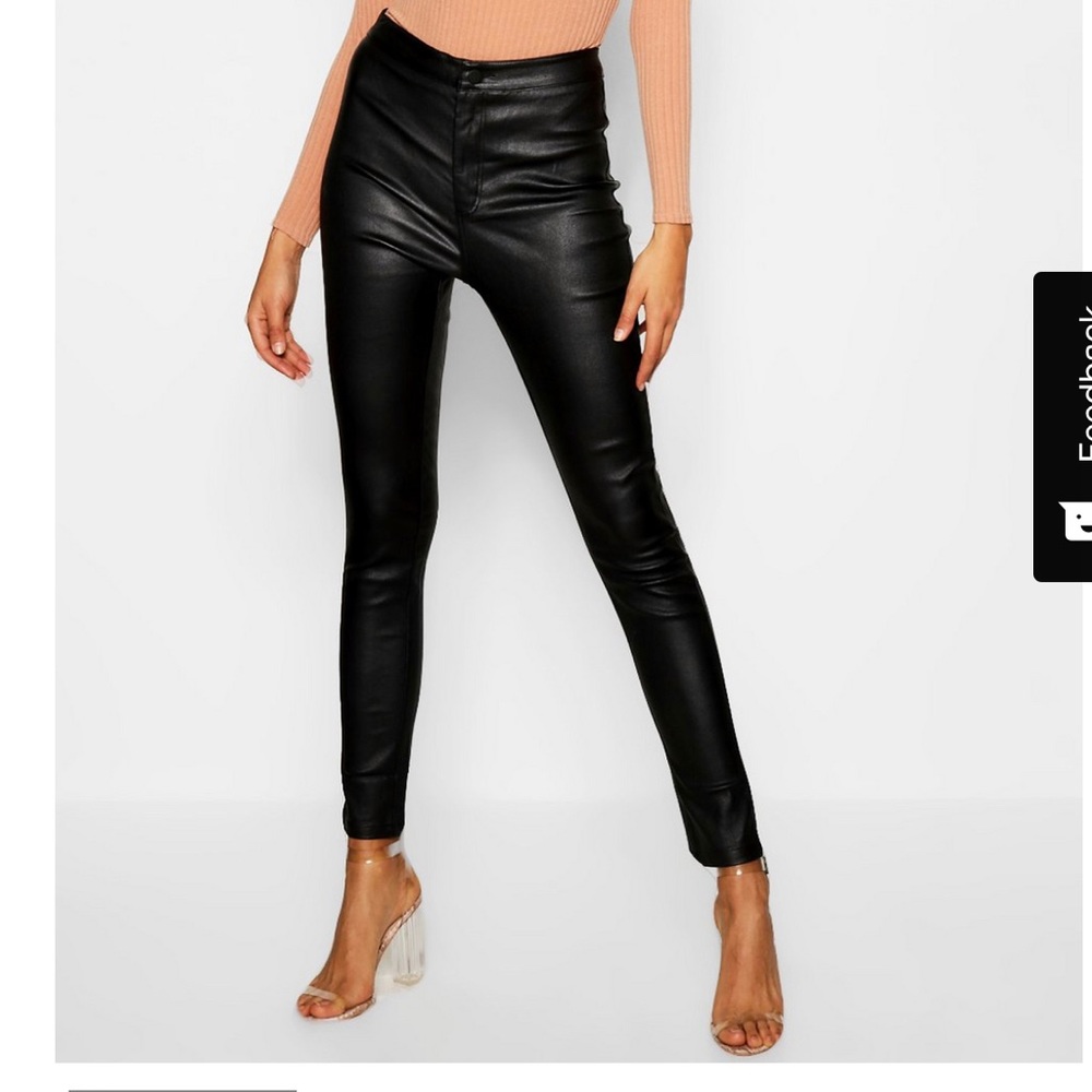 Leather Matte Pants